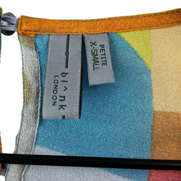 Bl^nk London Anthropologie Miranda Peasant Blouse Extra Small Oversized Balloon - Picture 3 of 12